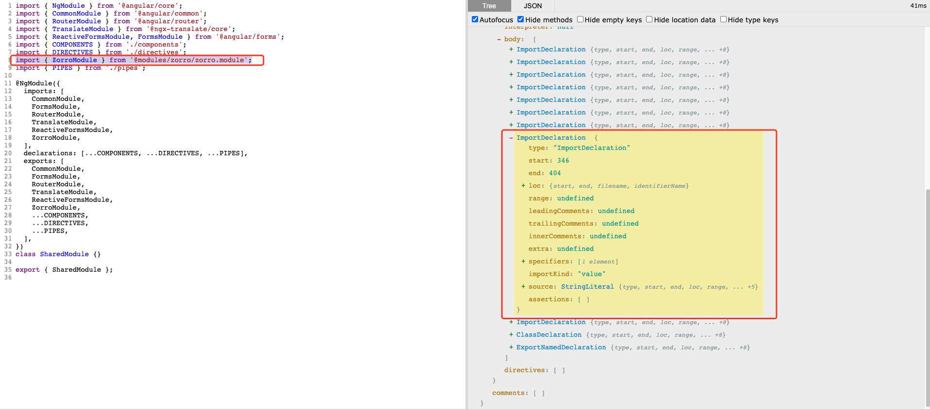 使用 babel 来生成 javascript 代码